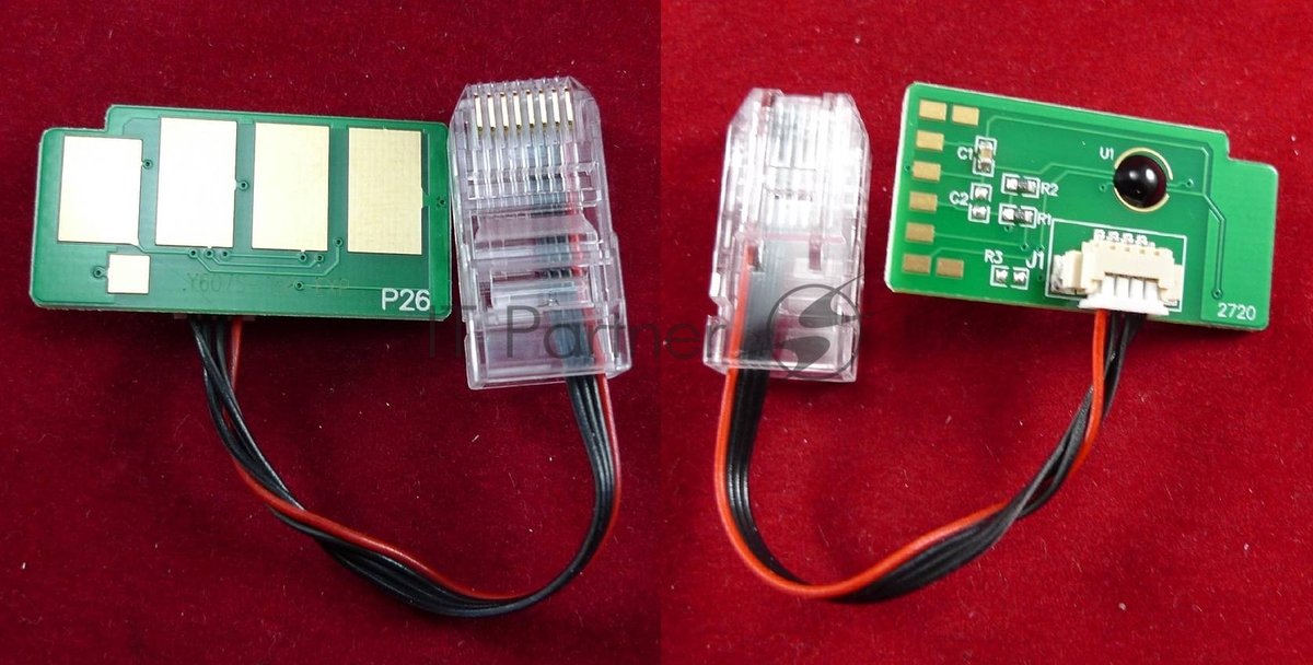 Чип ELP для Samsung CLX-9250/9252/9350/9352 (CLT-Y607S) Yellow 15K (Китай)
