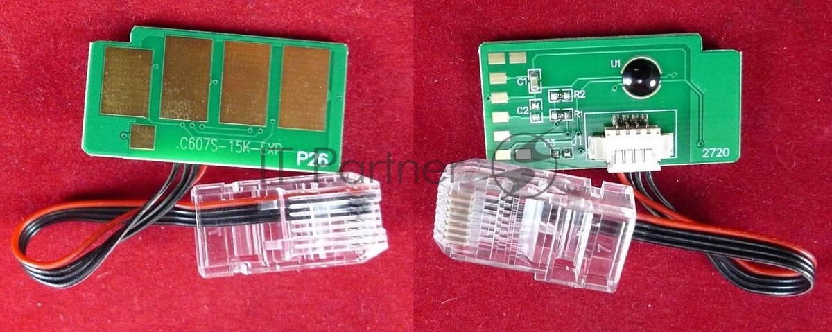 Чип ELP для Samsung CLX-9250/9252/9350/9352 (CLT-C607S) Cyan 15K (Китай)