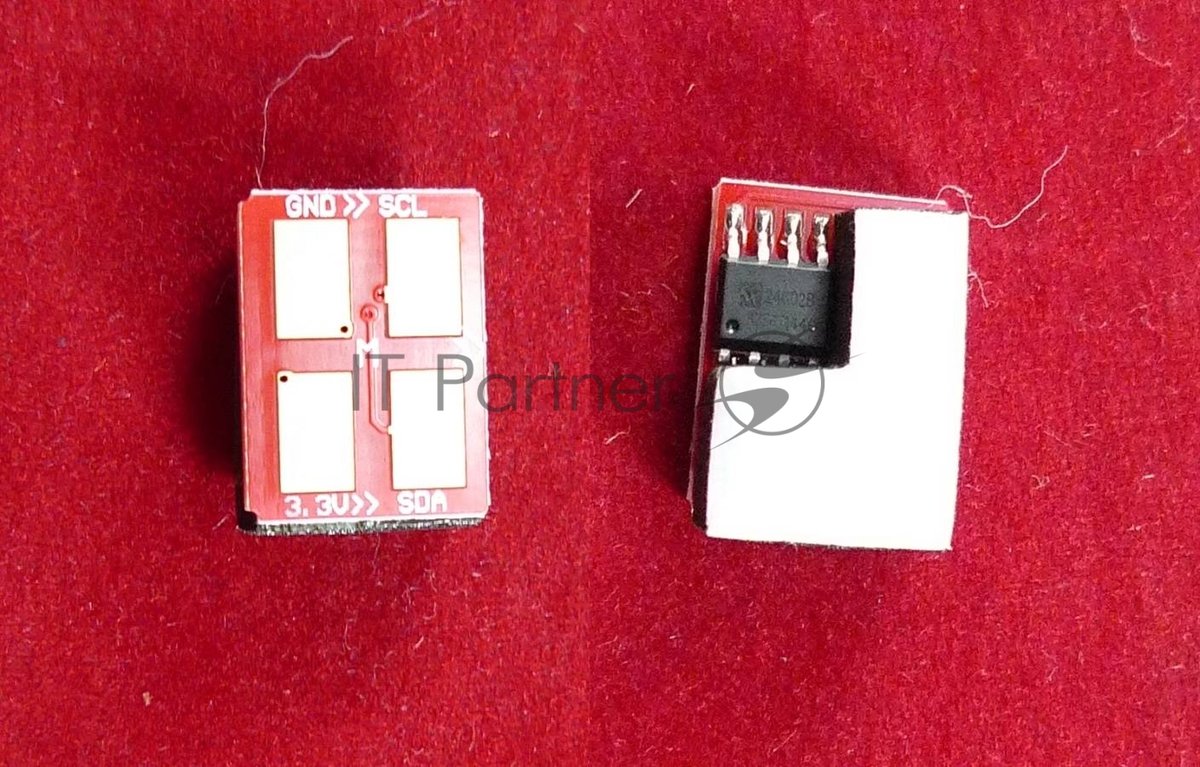 Чип ELP для Samsung CLP-300/300N/CLX-3160N/3160FN (CLP-M300A) Magenta 1K (Китай)