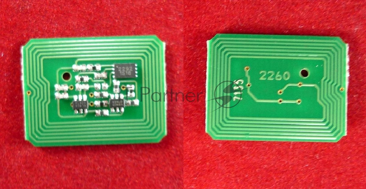Чип ELP для OKI 9655 Cyan 22K (43837135) (Китай)