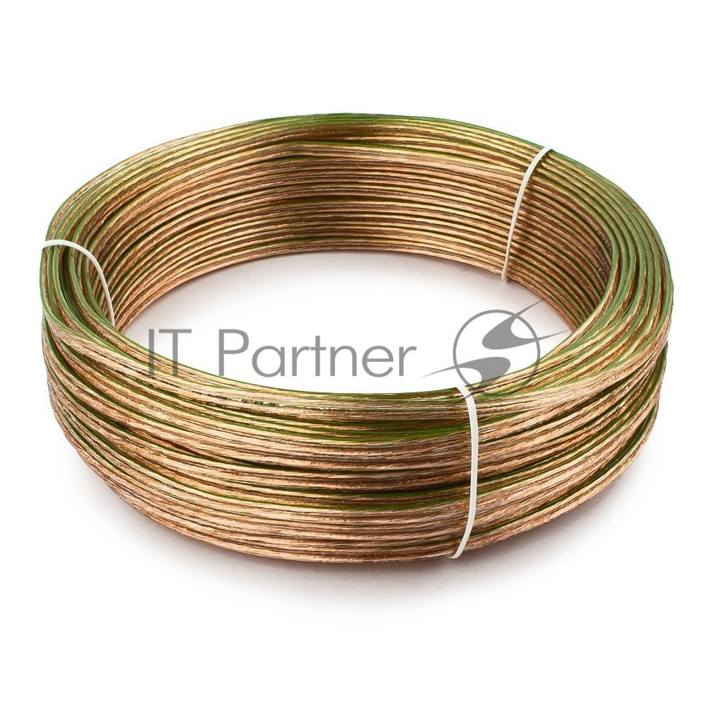 Акустический кабель Cablexpert CC-TC2x0,5-30M, прозрачный, 30 м, бухта