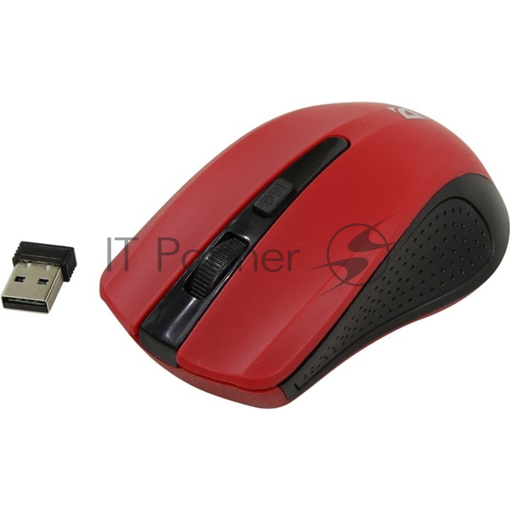 Defender Accura MM-935 Red USB [52937]{Беспроводная оптическая мышь, 4 кнопки,800-1600 dpi}