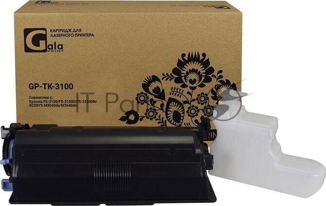 Картридж лазерный GalaPrint GP-TK-3100 для принтеров Kyocera FS-2100D/2100DN 12500 копий
