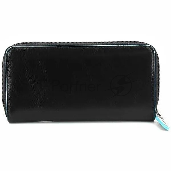 Кошелек женский Piquadro Blue Square PD3229B2/N черный натур.кожа
