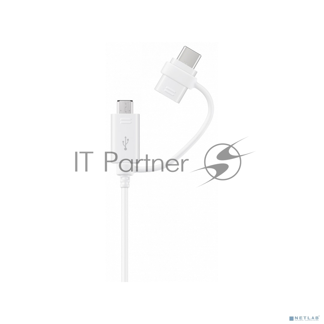 Кабель Samsung EP-DG930DWEGRU USB-microUSB/USB Type-C белый 1.5м