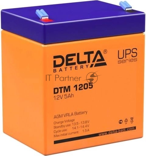 Батарея для ИБП Delta DTM 1205 (12V, 5Ah)