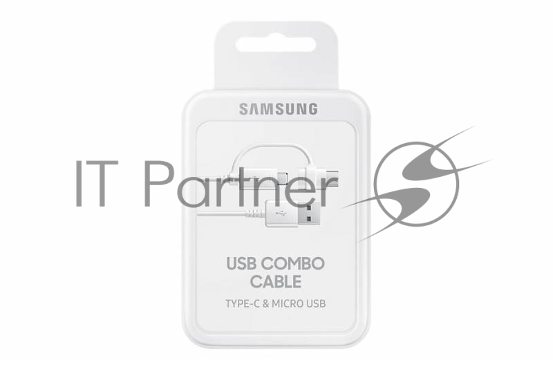 Кабель Samsung EP-DG930DWEGRU USB-microUSB/USB Type-C белый 1.5м