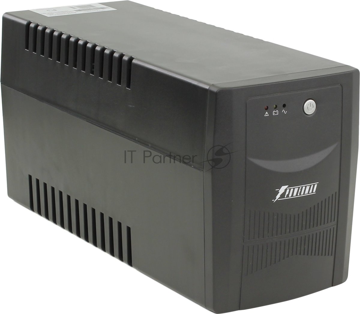 Источник бесперебойного питания PowerMan Back Pro 2000VA PLUS черный (interface+soft)