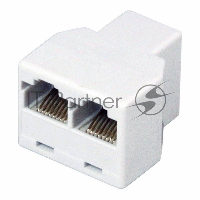 Двойник компьютерный UTP RJ-45(8P8C) (гнездо - 2 гнезда) REXANT (03-0103)