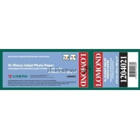 Бумага Lomond XL Glossy Paper, ролик 610мм х50 мм, 200 г/м2, 30 метров.