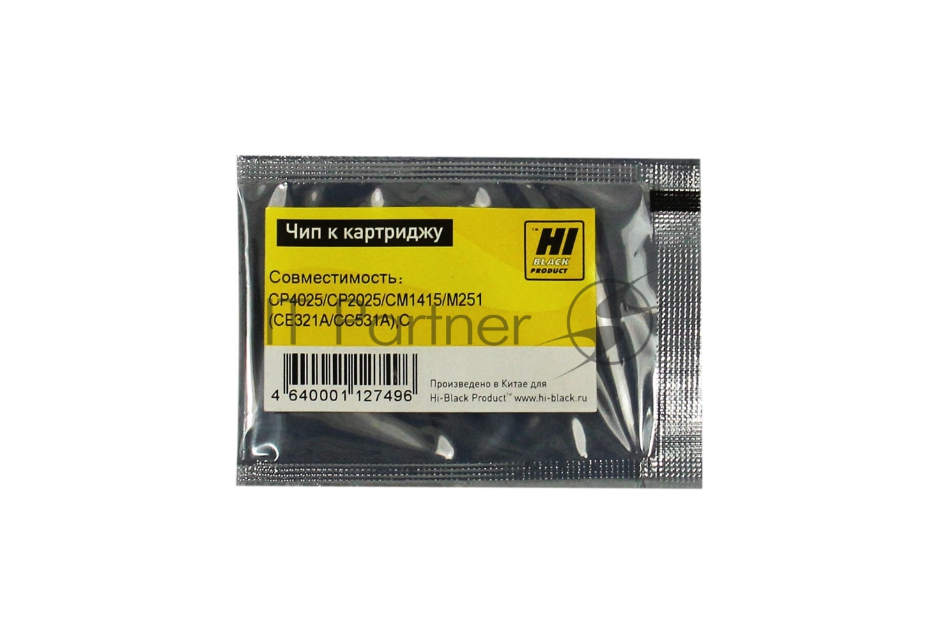 Чип Hi-Black к картриджу HP CLJ CP4025/CP1025/CM2320/CP3525 new, BK