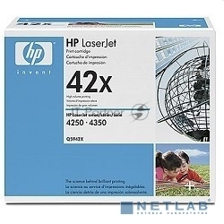 Картридж лазерный HP Q5942XD черный двойная упаковка для LaserJet 4250/4350 2 x 20000 стр.