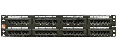 Патч-панель Lanmaster LAN-PP48UTP5E 19" 2U 48x кат.5E