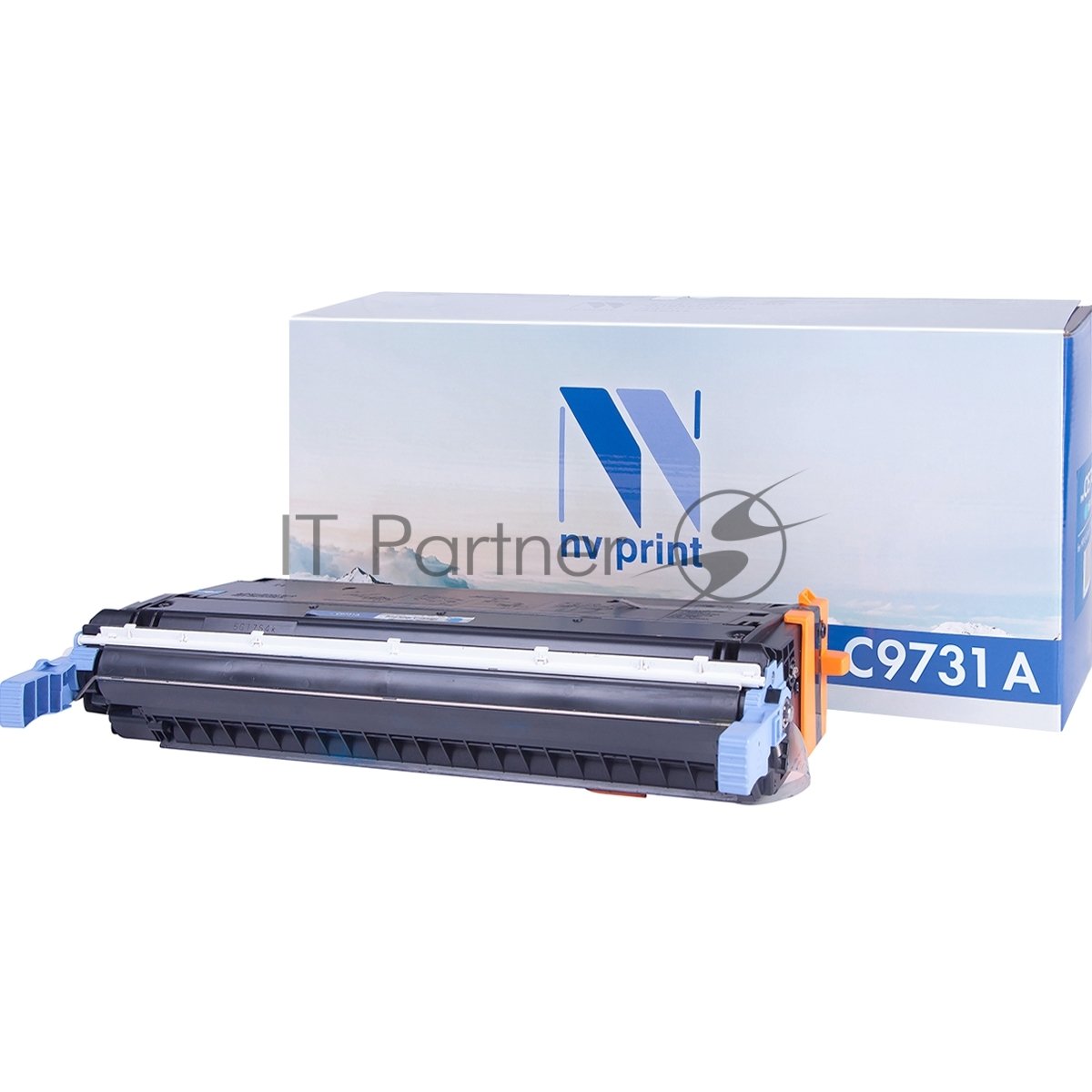 Картридж лазерный NVPrint совместимый HP C9731A Cyan для LJ Color 5500/5550 (12000k)