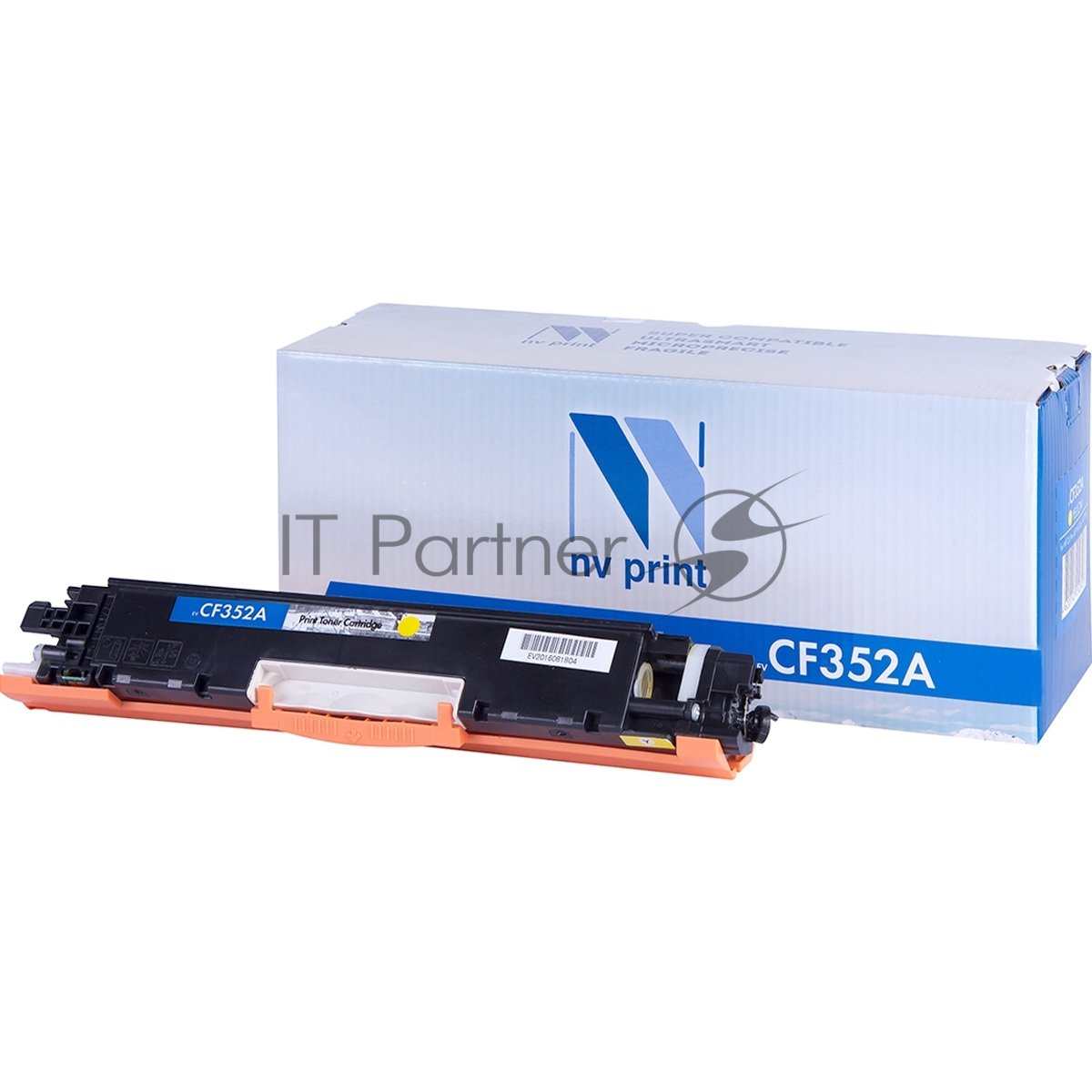 Картридж лазерный NVPrint совместимый для HP CLJ Pro MFP M176n/M177fw CF352A Yellow (1000k)
