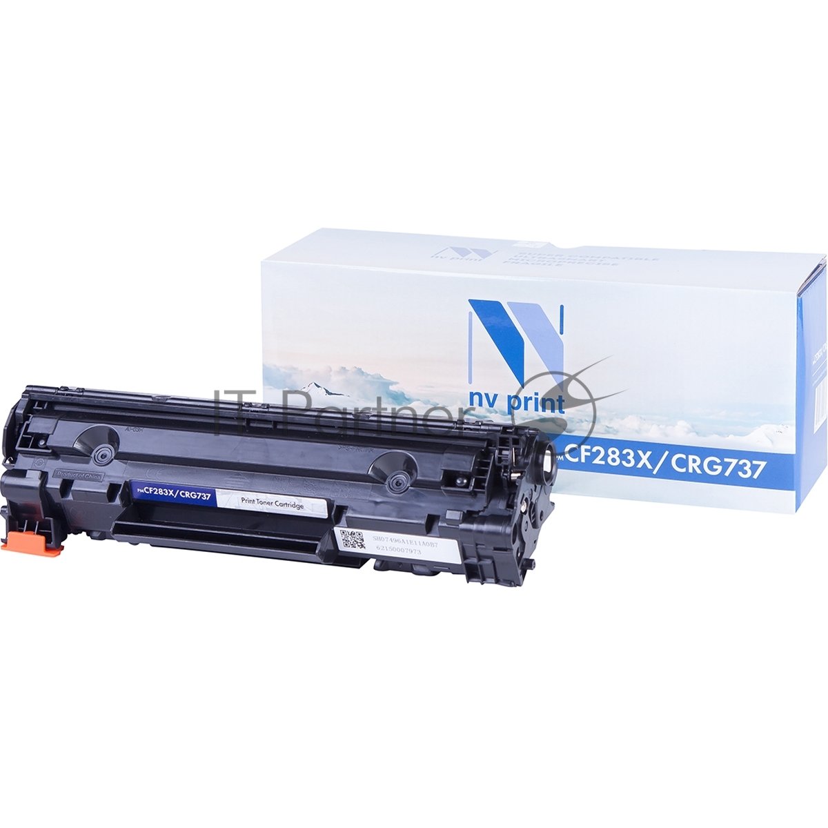 Картридж лазерный NVPrint совместимый HP CF283X/Canon737 LJ Pro 201dw/n/MFP M225dn/dw (2200k)