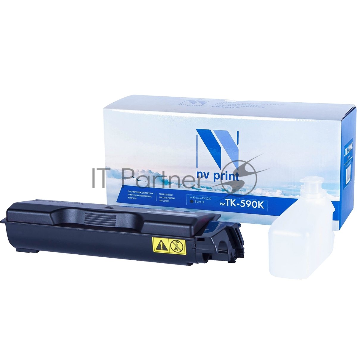 Картридж NVPrint совместимый Kyocera TK-590 черный для FS C2026MFP/C2126MFP/C2526MFP/C2626MFP (7000k)