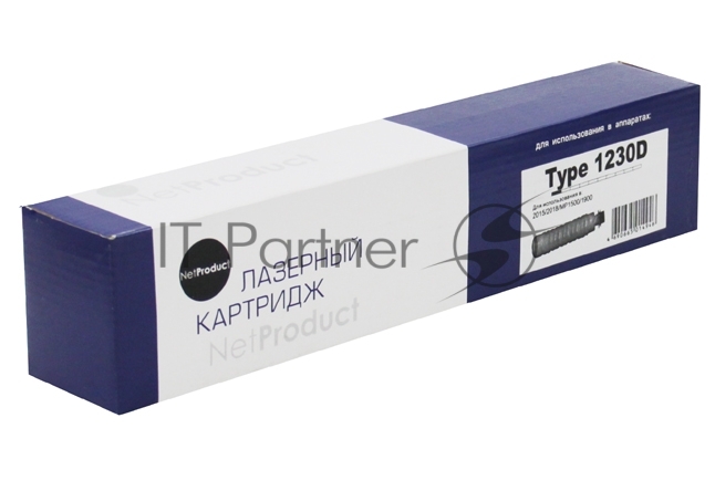 Тонер NetProduct Type 1230D для Ricoh Aficio 2015/2018/MP1500/1900 (NetProduct) NEW, 9K, 260г, туба