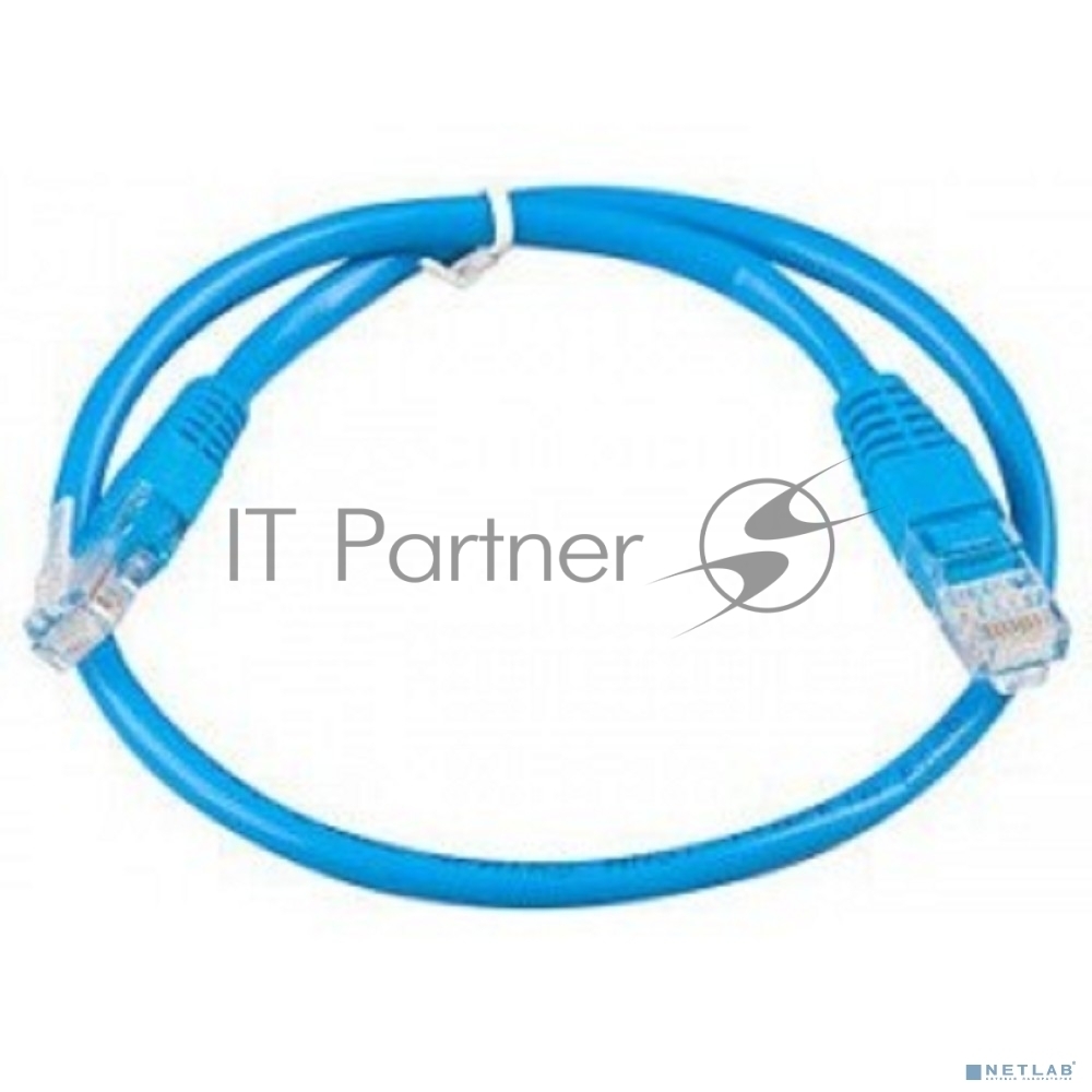Exegate EX241495RUS Патч-корд UTP-RJ45-RJ45-5e-2M-BL, UTP, cat.5e, 2м, синий