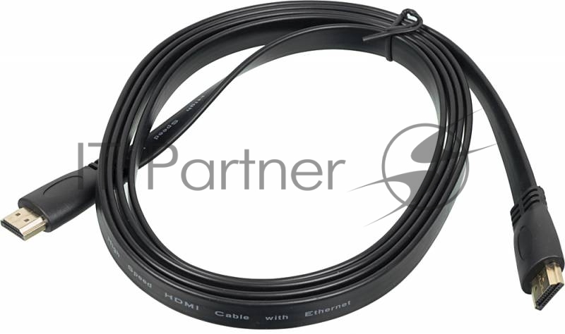 Кабель High Speed 335144, HDMI 1.4, 2 м, плоский