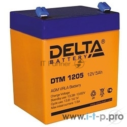 Батарея для ИБП Delta DTM 1205 (12V, 5Ah)