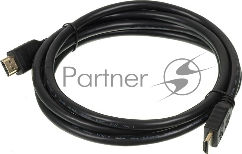 Кабель аудио-видео Buro 2.0 HDMI (m)/HDMI (m) 3м. позолоченные контакты черный HDMI 2.0 BHP