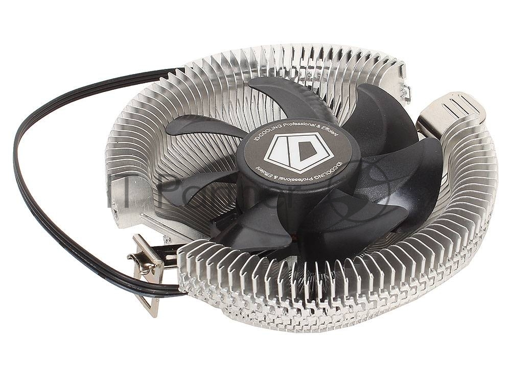 Кулер Cooler ID-Cooling DK-01S серебристый/черный 80мм алюминий 2200rpm 24db 3-pin 65W