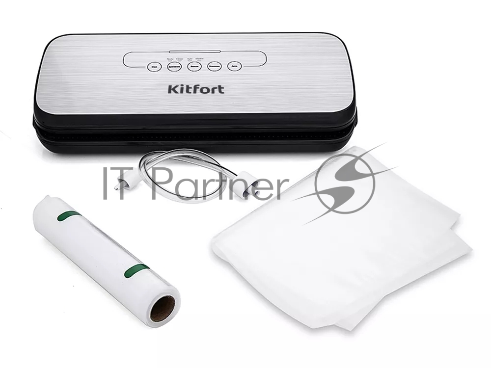 Вакуумный упаковщик Kitfort КТ-1502-2, черный (KT-1502-2)