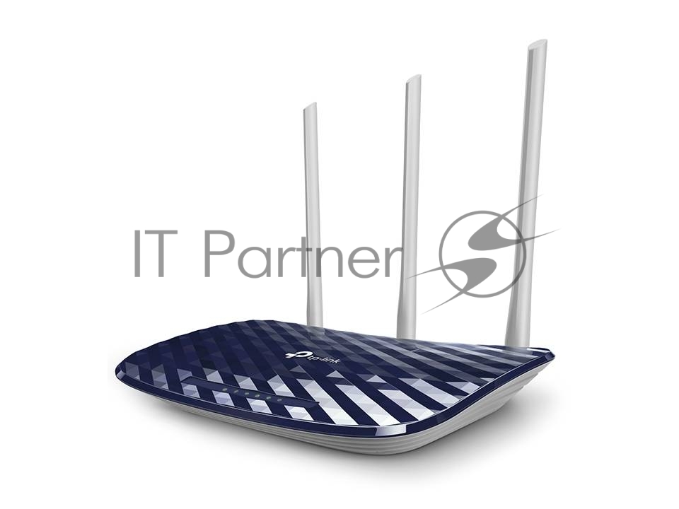 Беспроводной маршрутизатор TP-Link Archer C20(RU), AC750 802.11aс 733Mbps 2.4 ГГц 5 ГГц 4xLAN LAN черный