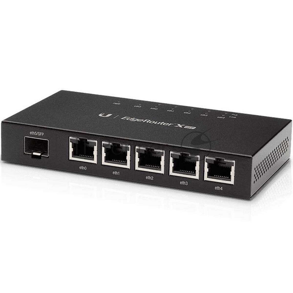 Маршрутизатор UBIQUITI ER-X-SFP 5x Ethernet, 1x SFP, раздача PoE