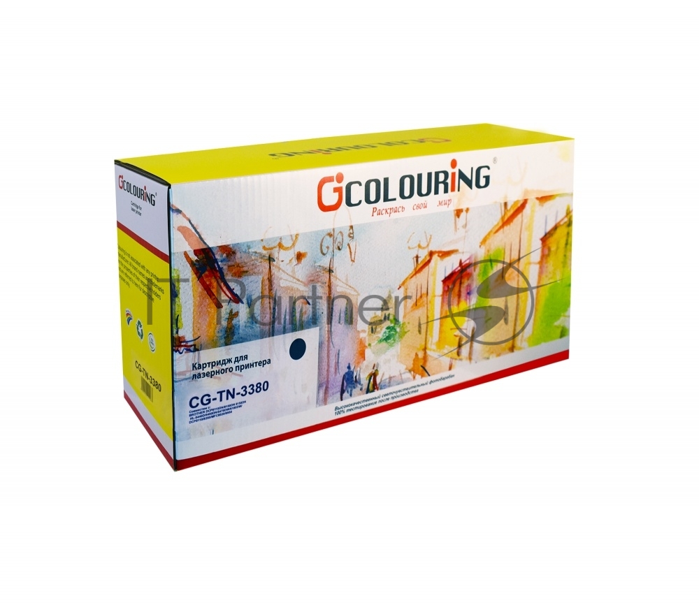Картридж Colouring CG-TN-3380 черный (8000 стр.) для Brother DCP-8110DN/8150DN/8155DN/HL-5450DN/5445D/5440D/5470DW/5470DWT/6180DW/6180DWT/MFC-8510DN/8520DN/8515DN/8710DW/8910DW/8950DW/8950DWT/8810DW
