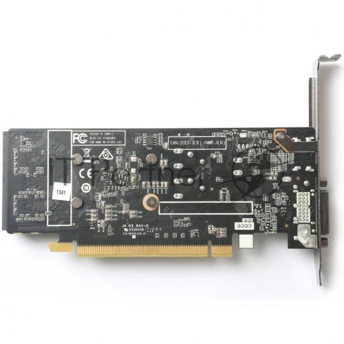 Видеокарта ZOTAC GeForce GT 1030 LP, 2 GB GDDR5, 64 bit, DVI-D, HDMI, GPU 1227 MHz