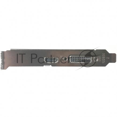 Видеокарта ZOTAC GeForce GT 1030 LP, 2 GB GDDR5, 64 bit, DVI-D, HDMI, GPU 1227 MHz