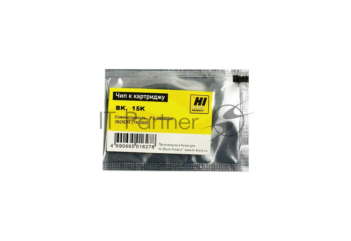 Чип к картриджу Kyocera FS-3920DN/3925DN (Hi-Black) new, 15k, TK-350