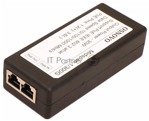 Инжектор POE Osnovo Midspan-1/300G