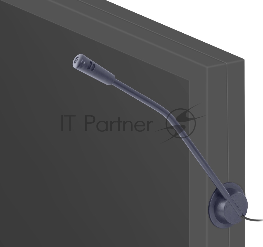 Микрофон Defender MIC-117 черный, кабель 1.8 м