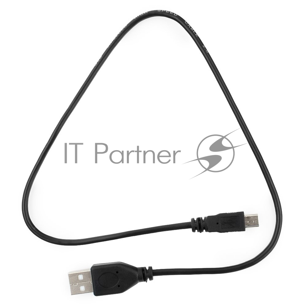 Кабель Гарнизон USB 2.0, AM/miniBM 5P, 0.5м, пакет (GCC-USB2-AM5P-0.5M)