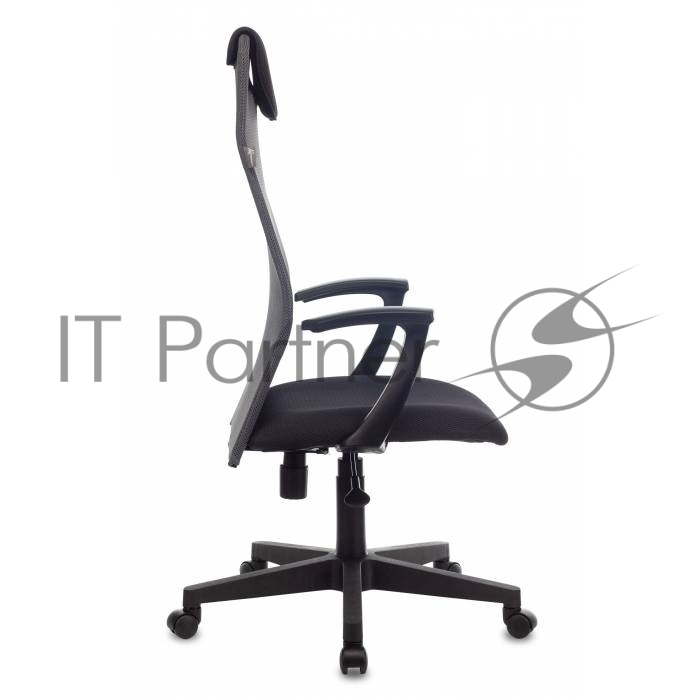 Кресло Бюрократ KB-8/DG/TW-12 TW-04 TW-12 серый, сетка