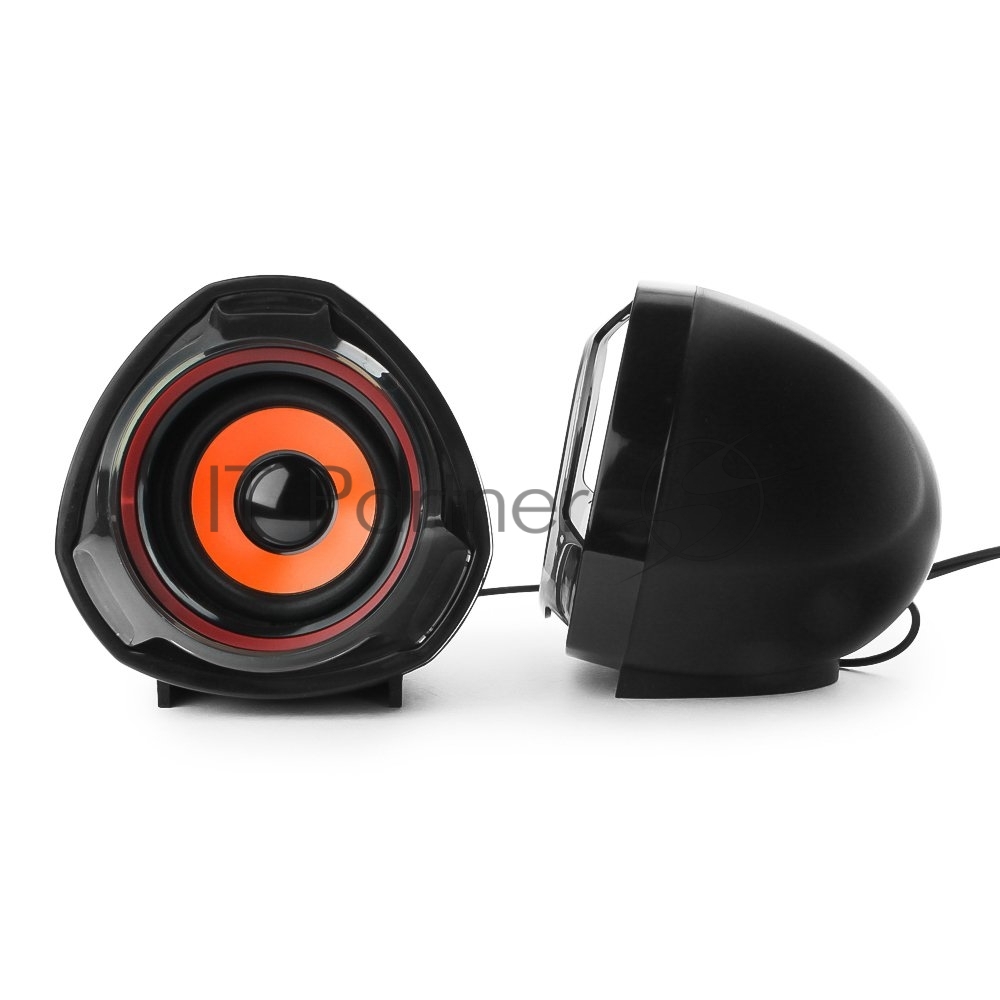 Акустическая система 2.0 Gembird SPK-105, черный, 5 Вт, регулятор громкости, USB-питание