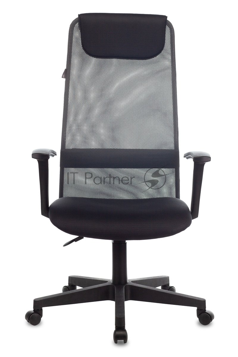 Кресло Бюрократ KB-8/DG/TW-12 TW-04 TW-12 серый, сетка