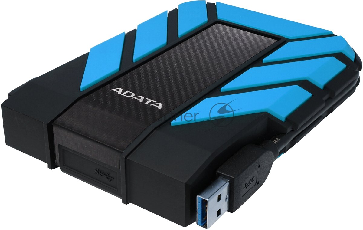 Внешний HDD 2.5" ADATA HD710P, 1TB, USB 3.2 Gen 1 Type-A, 5400 rpm, синий