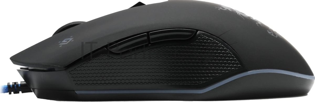 Мышь проводная Defender Sky Dragon GM-090L черный, 3200 dpi, USB, кнопки - 6