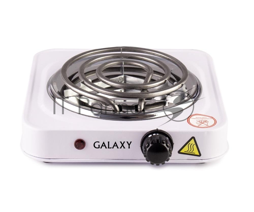 Плита настольная электрическая Galaxy Line GL 3003, белый, электрическая, 1000 Вт