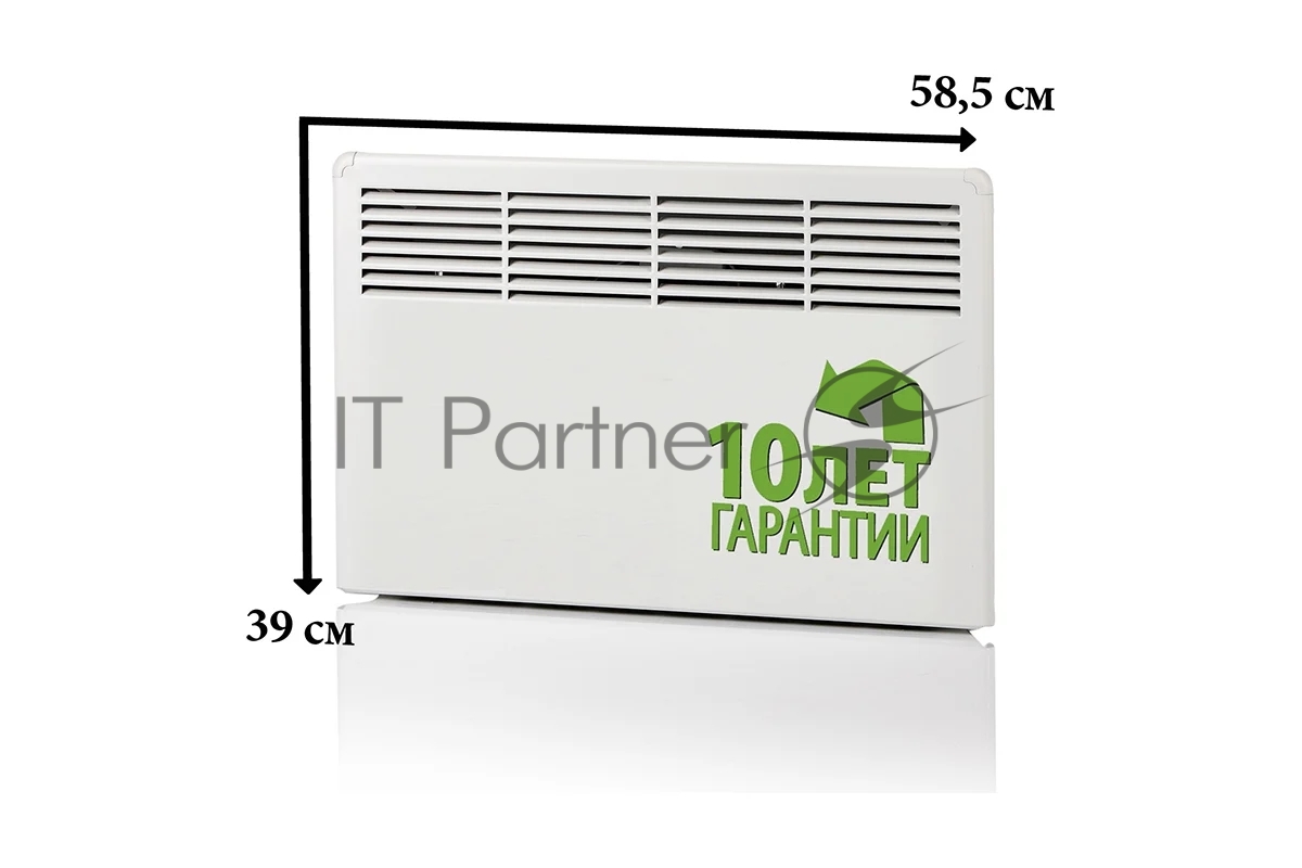 Конвектор электрический Ensto FinnHeat EPHBM05PR белый, 500 Вт, 8 м2, термостат