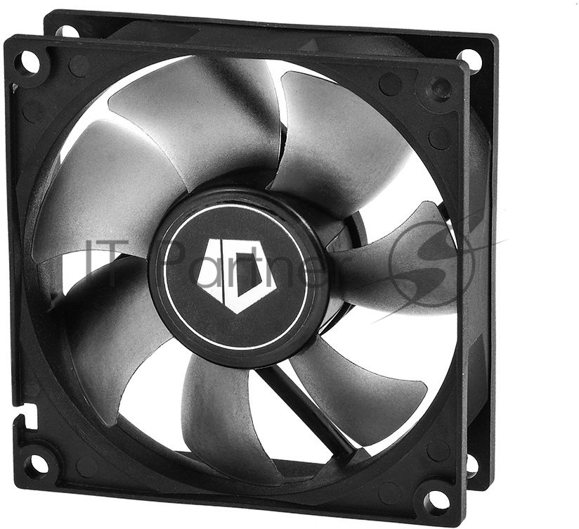 Вентилятор для корпуса ID-Cooling NO-8025-SD черный, 80 мм, 2000 об/мин, 21 дБ, 3 pin