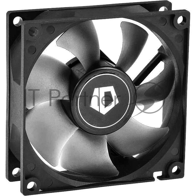 Вентилятор для корпуса ID-Cooling NO-8025-SD черный, 80 мм, 2000 об/мин, 21 дБ, 3 pin