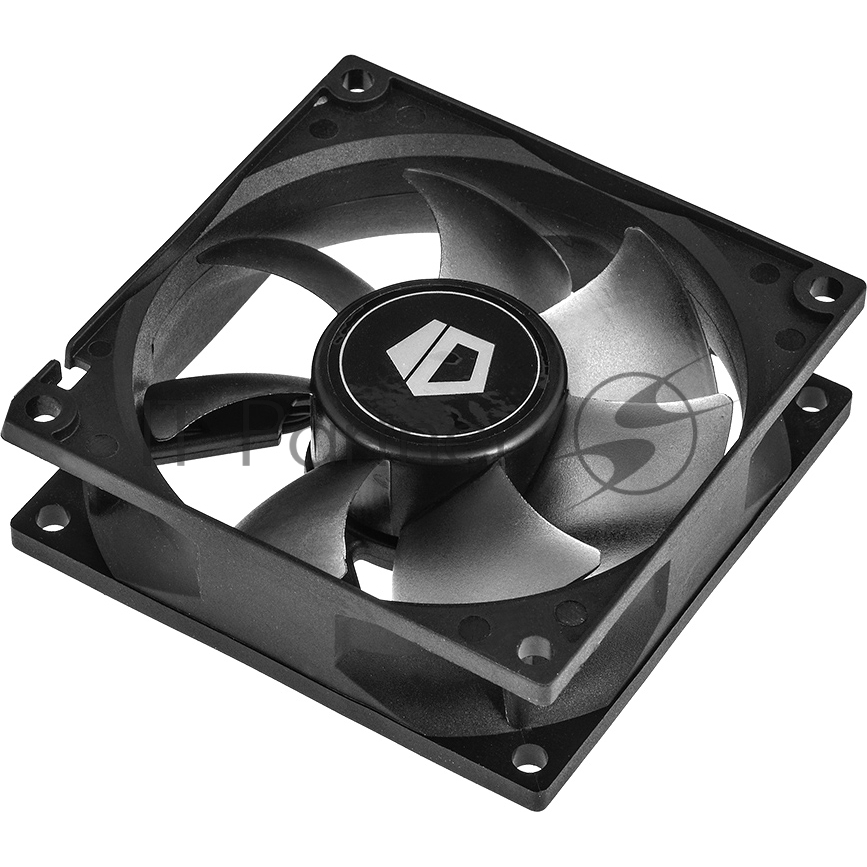 Вентилятор для корпуса ID-Cooling NO-8025-SD черный, 80 мм, 2000 об/мин, 21 дБ, 3 pin