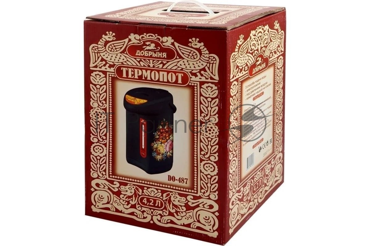 Термопот Добрыня DO-487 Хохлома