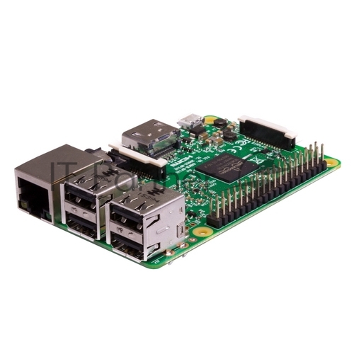 Модуль Raspberry Pi 3 Model B OEM, 1GB RAM, Quad Core 1.2GHz Broadcom BCM2837 64bit CPU, WiFi, Bluetooth, 40-pin extended GPIO, 4x USB 2.0, HDMI, CSI camera port, DSI display port, Micro SD port (896-8660) , RTL 96