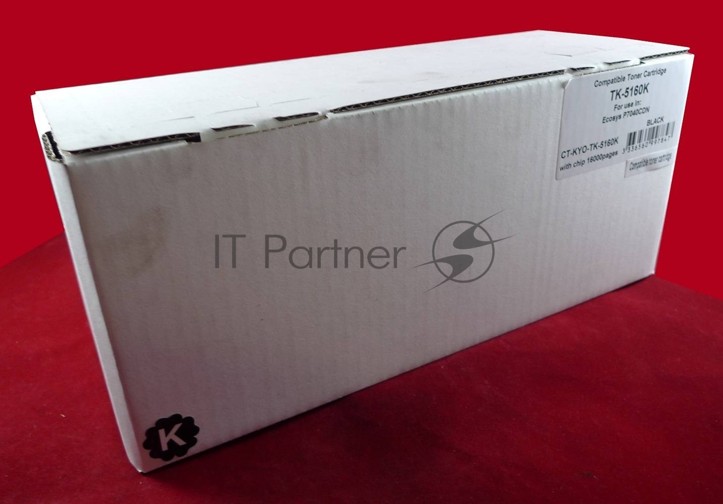 Картридж лазерный для Kyocera-Mita Ecosys P7040CDN черный TK-5160K 16K JPN